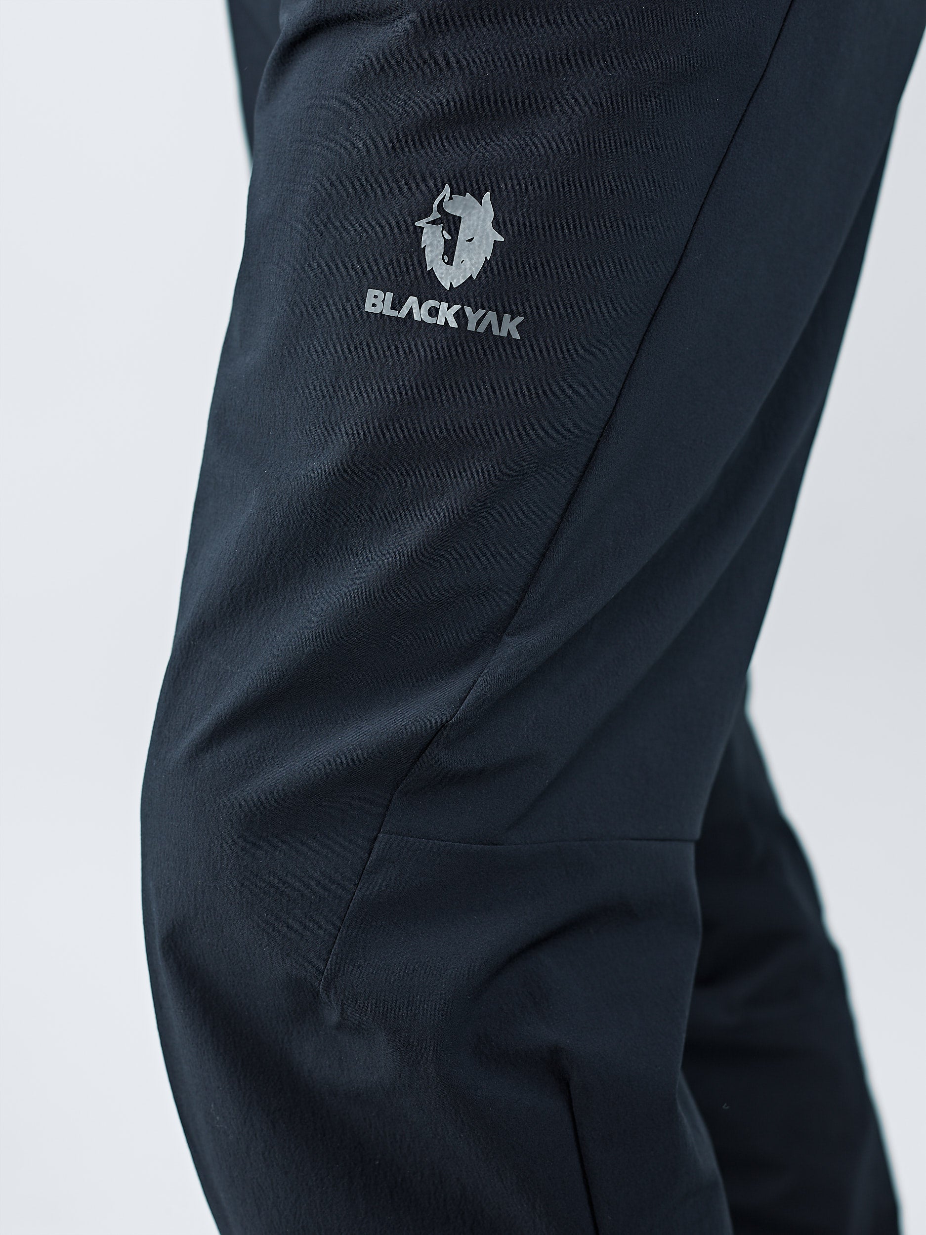 Black Yak Tech Mens Rain Nylon Shell Pants size 30x30 Stretch Waist Zip  Ankles | eBay