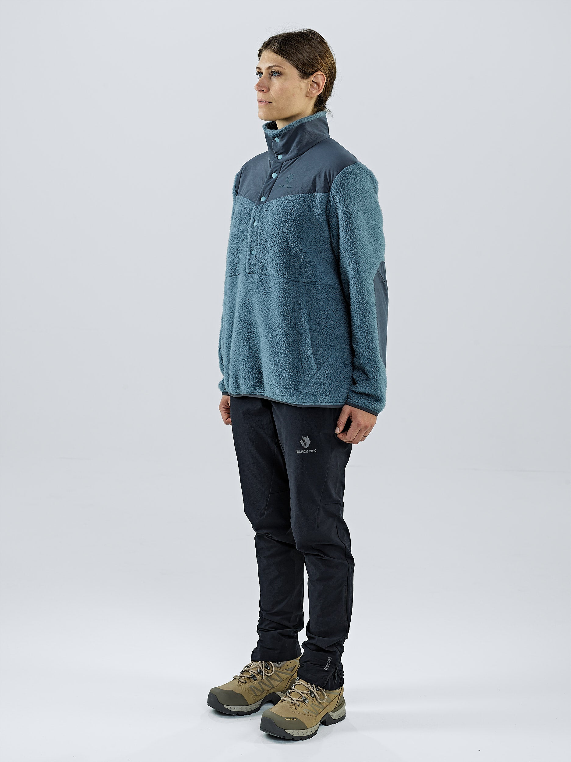 WOMEN´S DEONI FLEECE HALF SNAP – BLACKYAK Shop