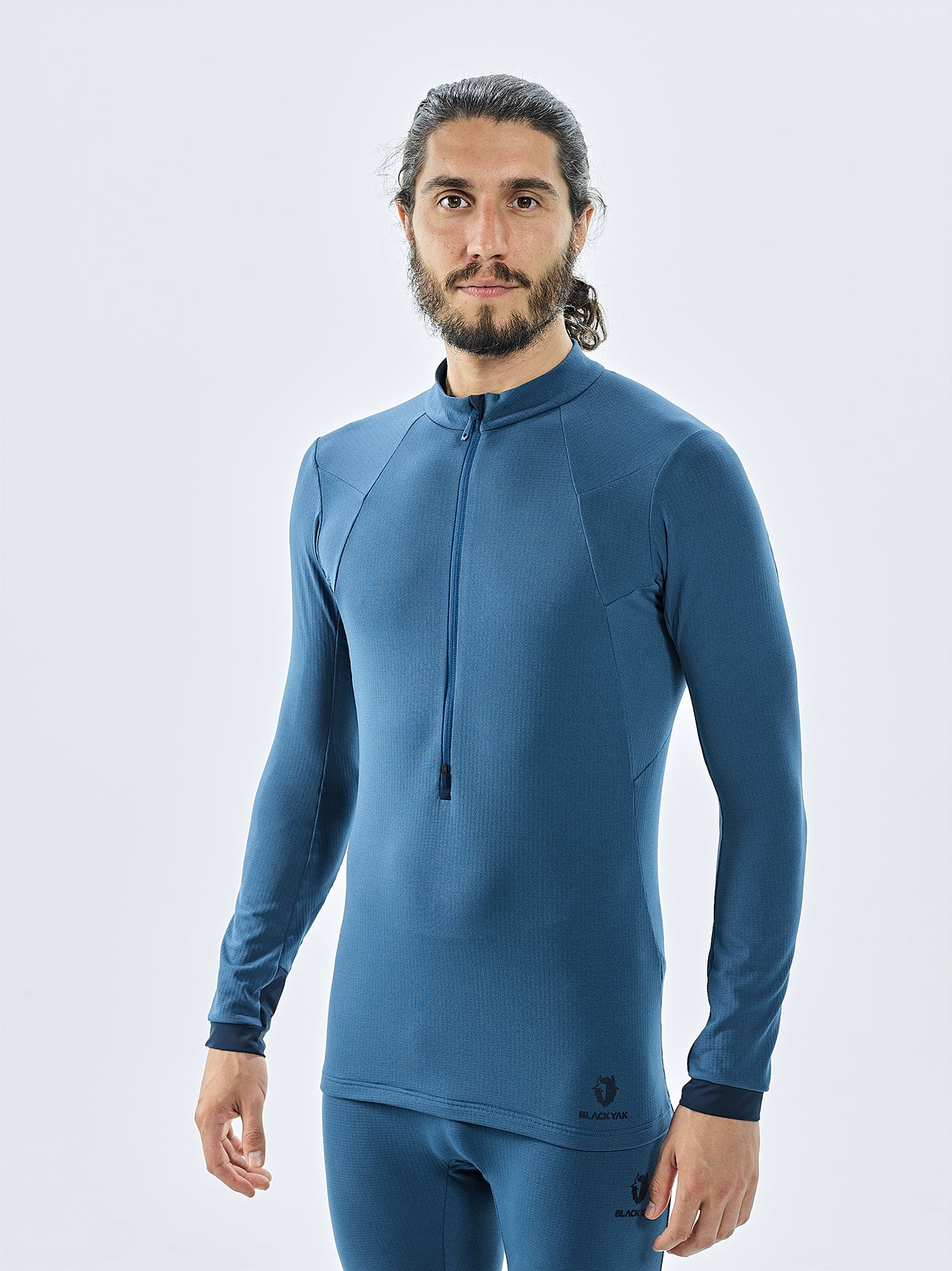 MEN'S CHAMAR FLEECE HALF ZIP BASELAYER LONGSLEEVE