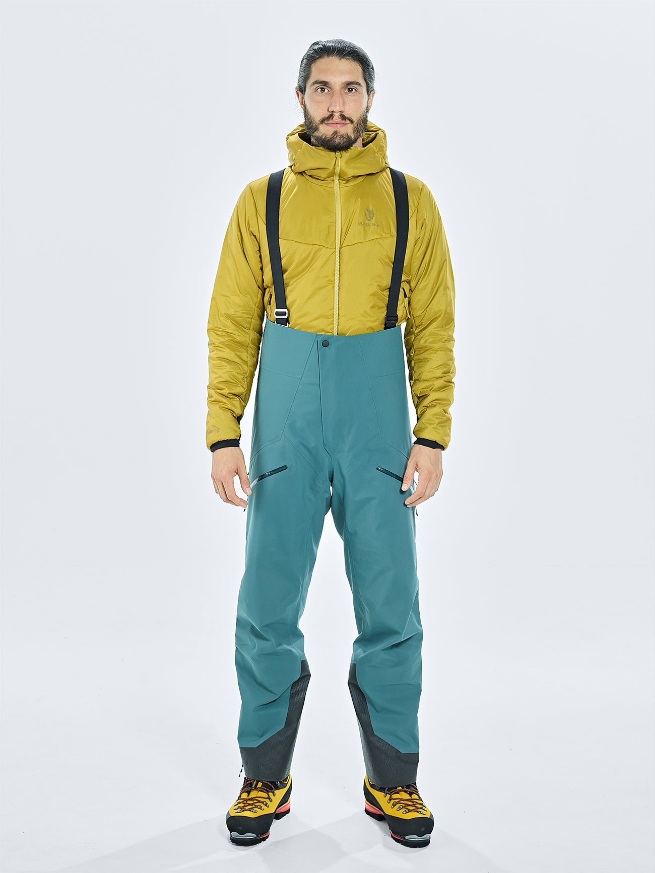 MEN'S THULAGI GORE-TEX 3L PRO SHELL SEMI BIB PANTS MEN'S THULAGI GORE-TEX 3L PRO SHELL SEMI BIB PANTS