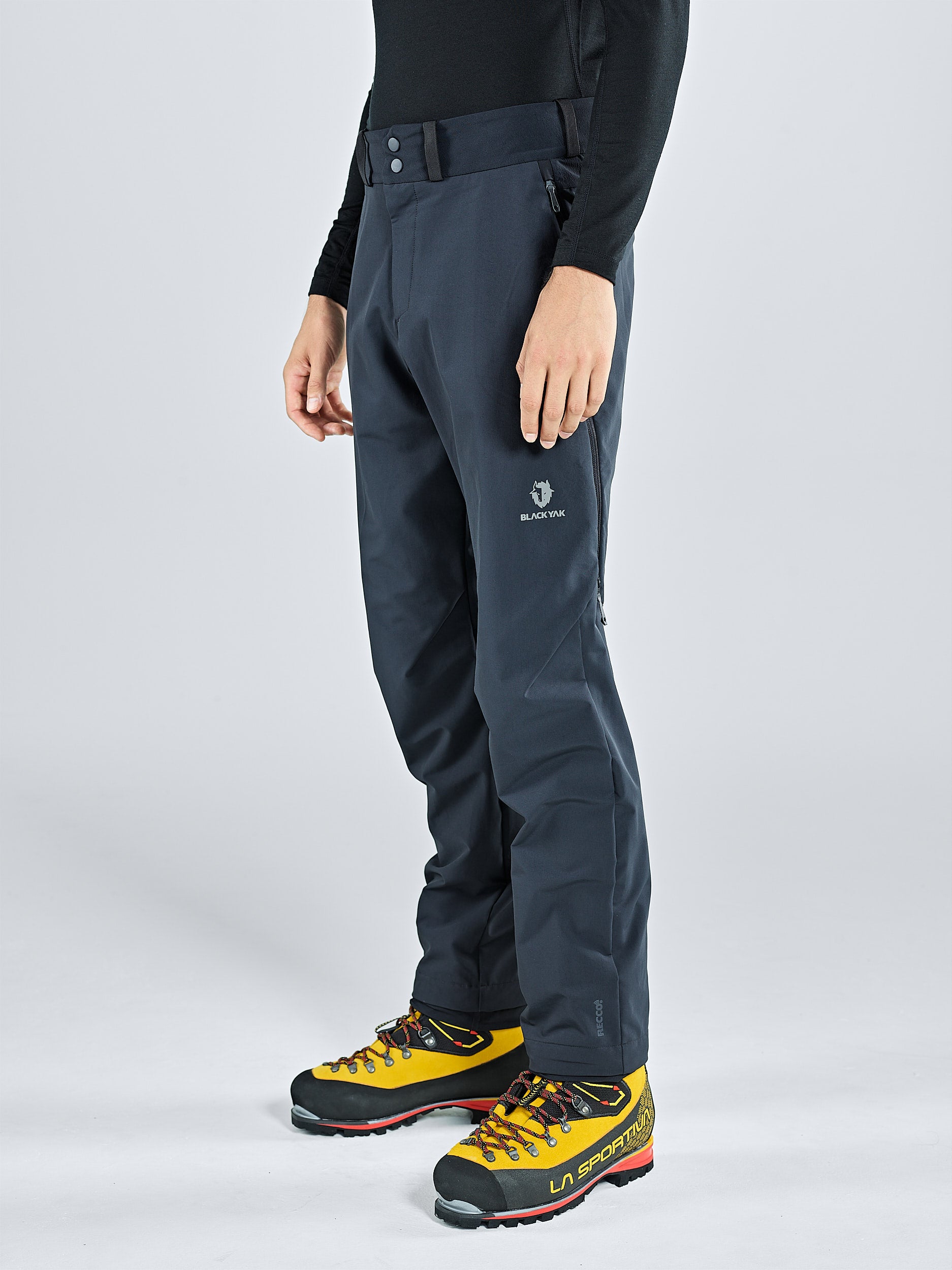 Milo Mens Hefe Trousers Periscope Grey  Sportpursuitcom