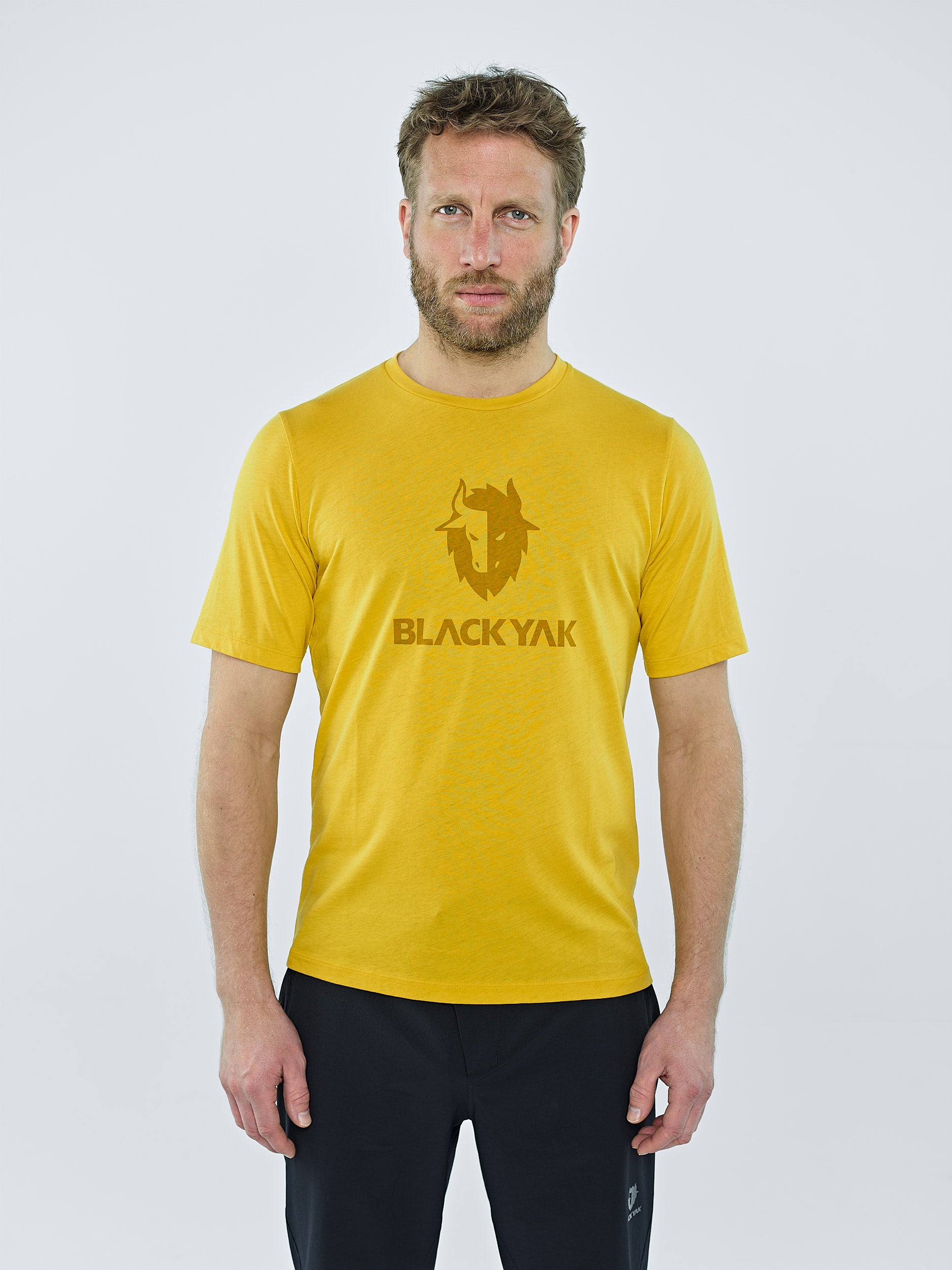 MEN'S RAMO YAK LOGO T-SHIRT – BLACKYAK Shop