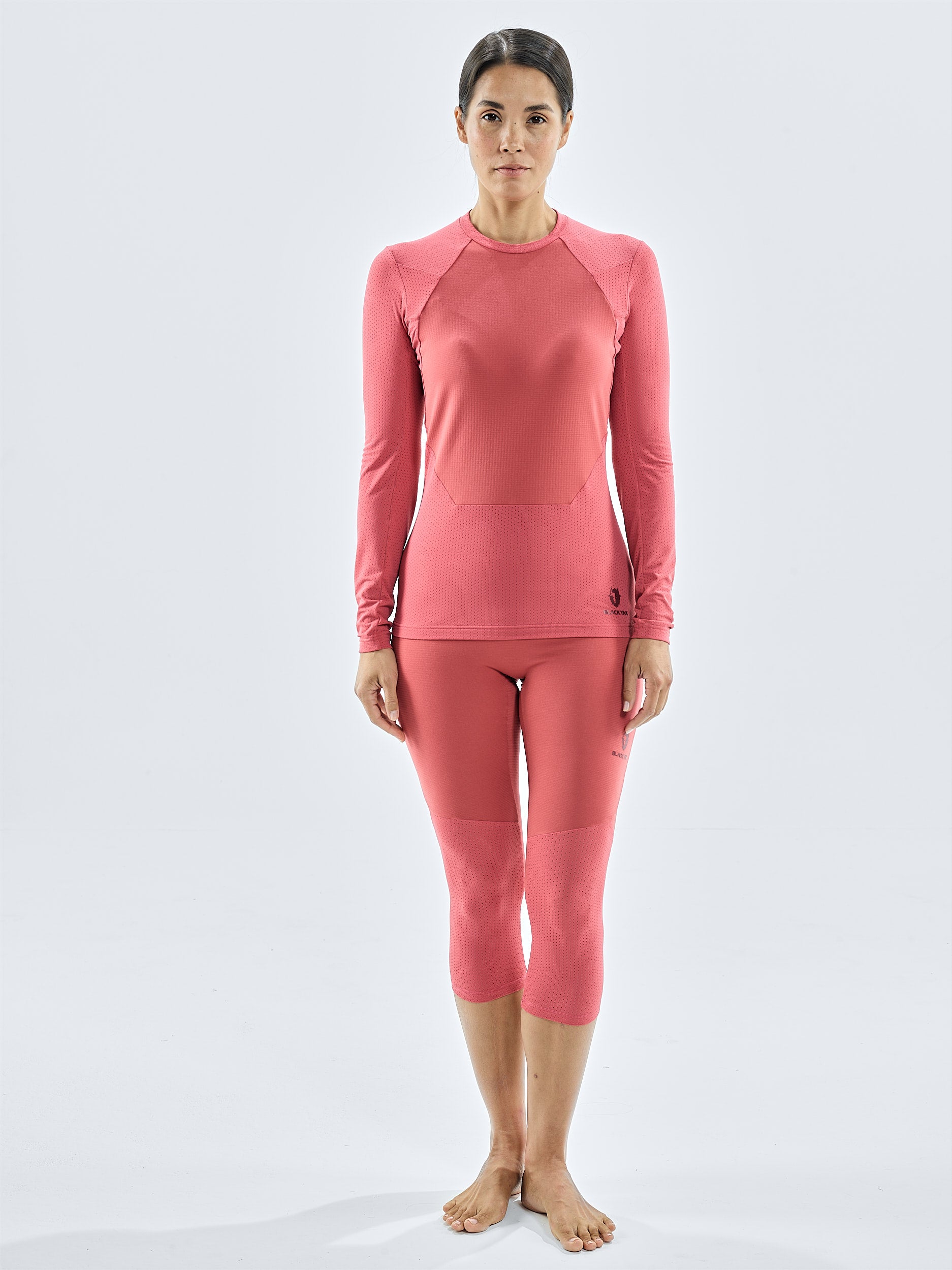【特別送料無料!】 BASELAYER FLEECE CHAMAR WOMEN'S 3/4 Shop BLACKYAK – TIGHT Clothing