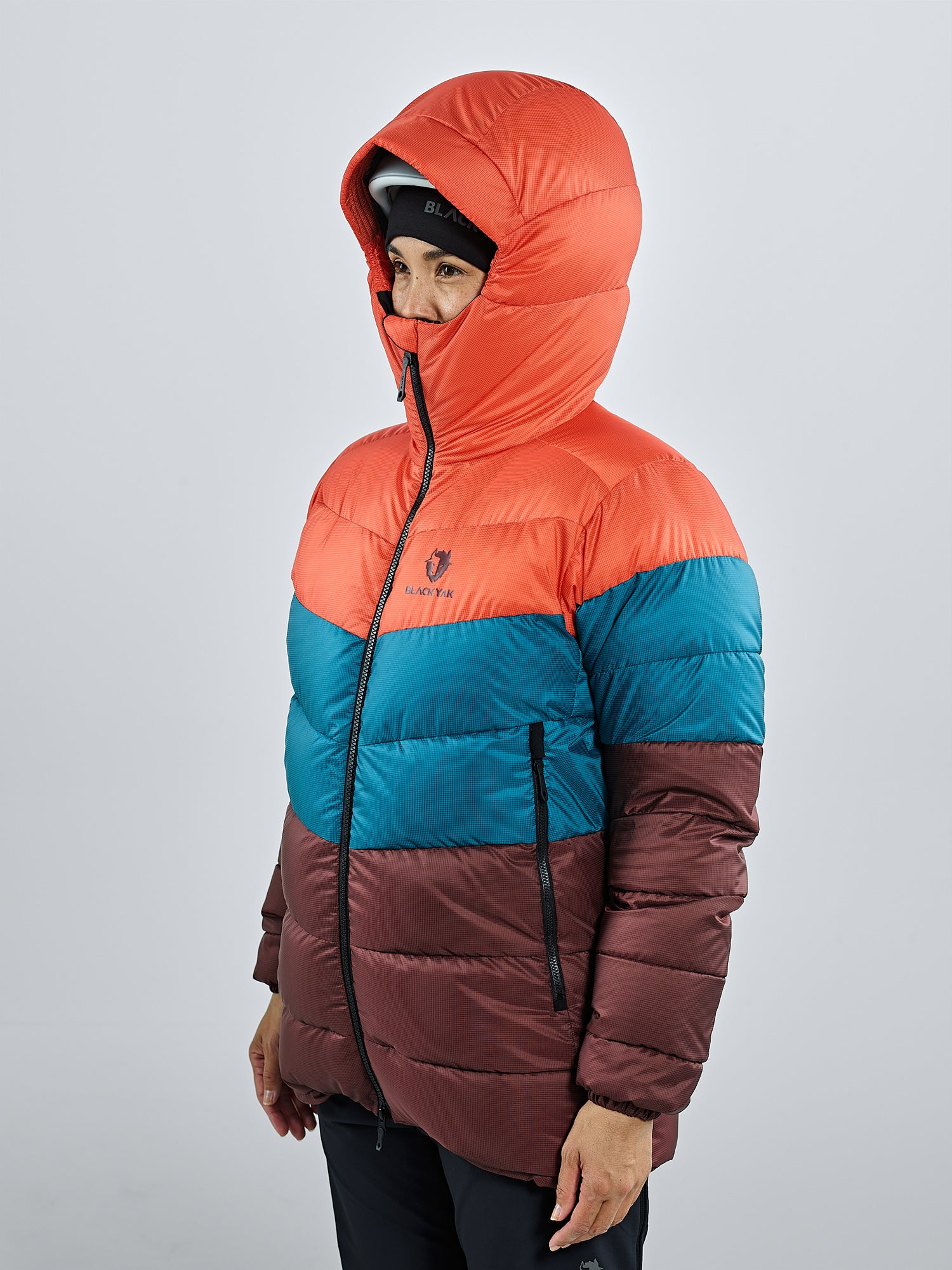 Doubleface Comma Rote Jacke Waschmaschine Federjacke Waschen