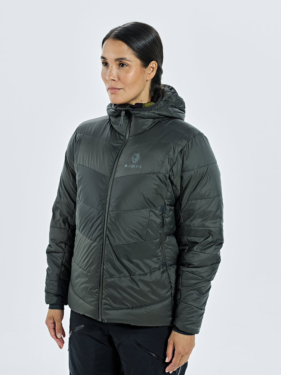 EYY Women Black Wrap Neck Jacket - Dilbeek main image 1