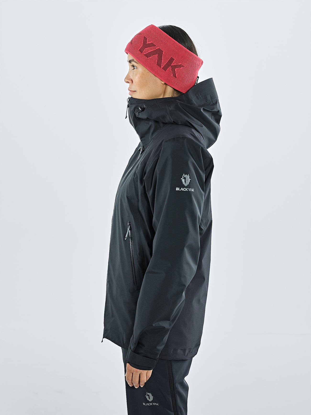 Black yak gore tex jacket on sale