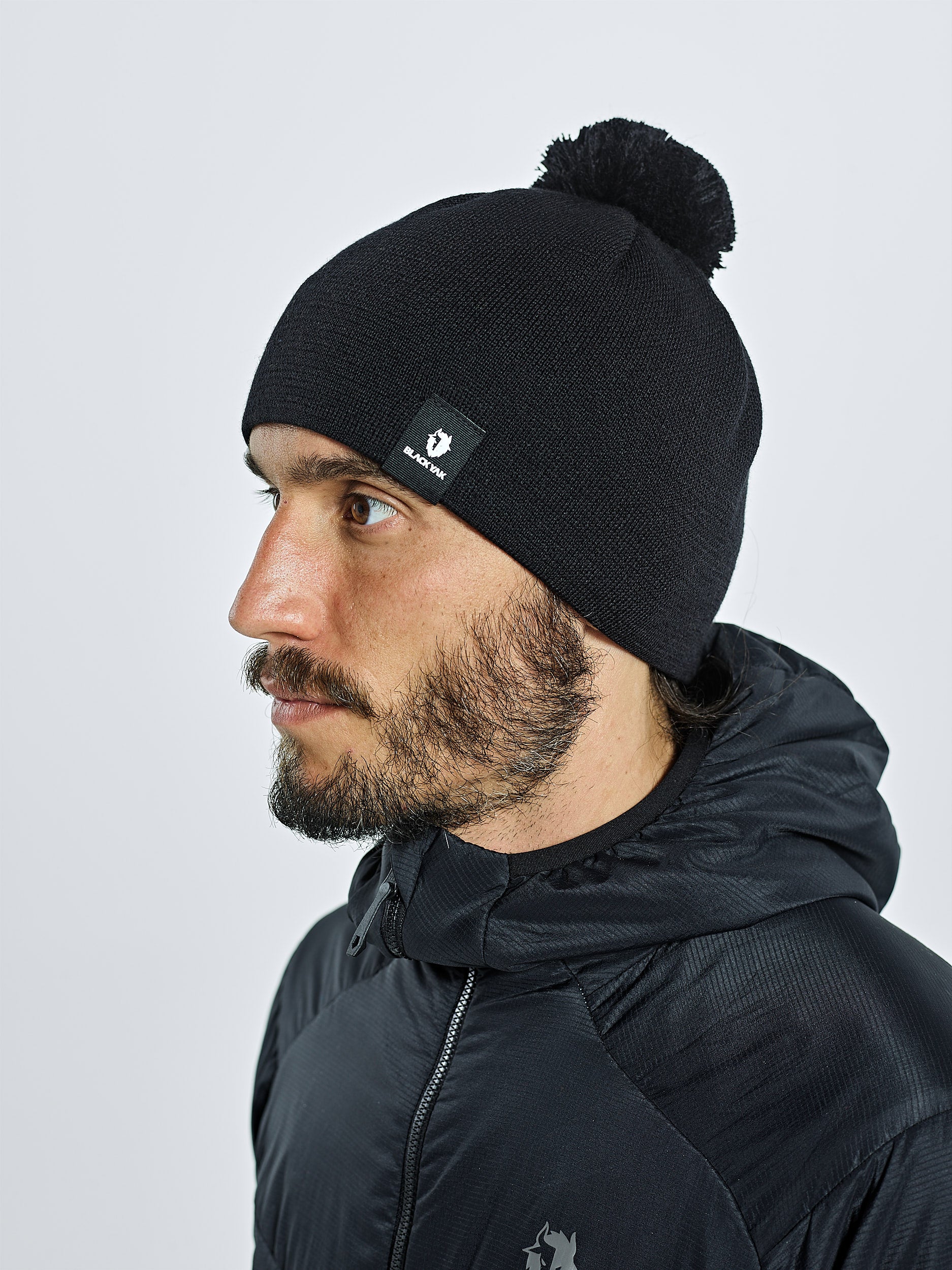 帽子 visvim KNIT POMPOM BEANIE (YAK WOOL) YAK KNIT POMPOM BEANIE – BLACKYAK Shop